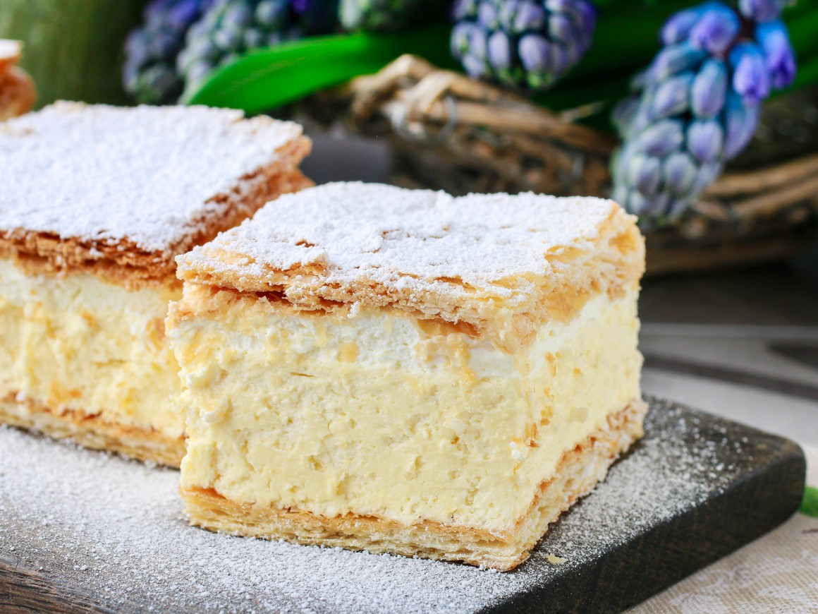 Cremeschnitte Stück